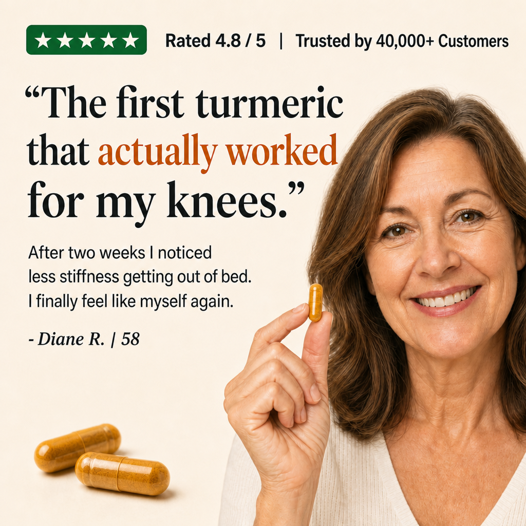 Halvira Turmeric – Natural Joint Support To Help Ease Stiffness and Restore Mobility